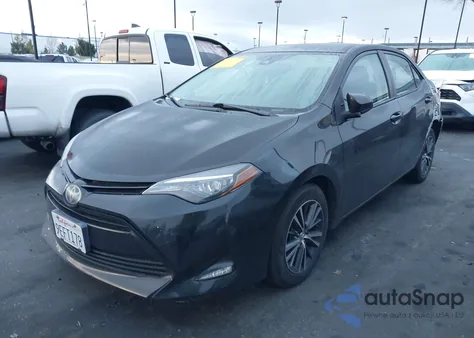 2018 Toyota Corolla Le z USA, uszkodzony, nr VIN 2T1BURHE9JC017677